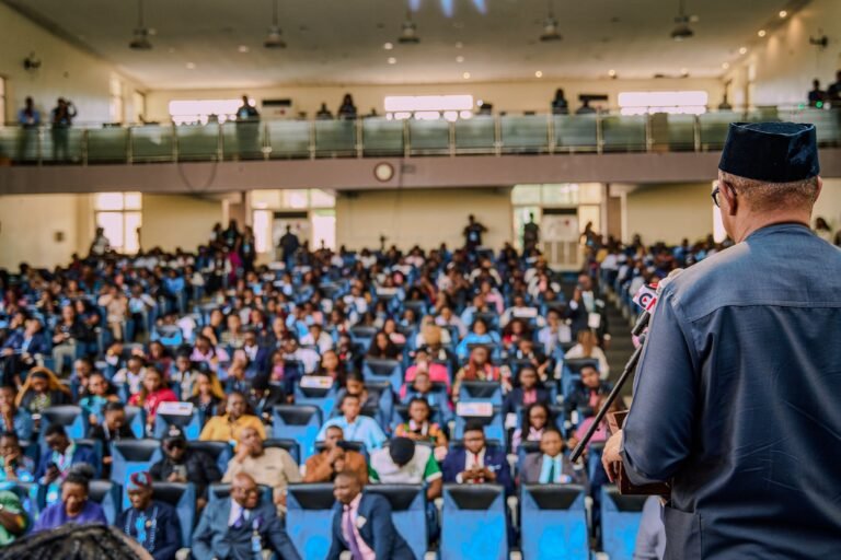 Peter Obi challenges youth at 10th BIMUN conference in Babcock University