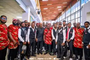 Peter Obi Storms Onikan Stadium in Lagos to Support Enugu Rangers Against Ikorodu City